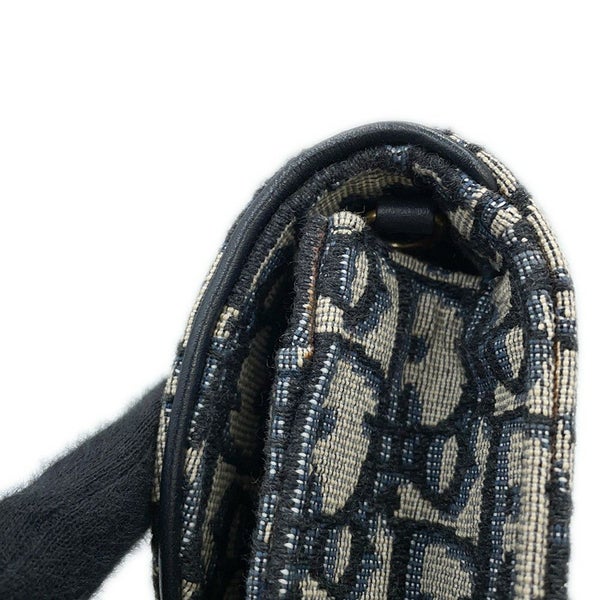 クリスチャン・ディオール チェーンショルダーバッグ オブリーク サドルポーチ Christian Dior チェーンウォレット トロッター