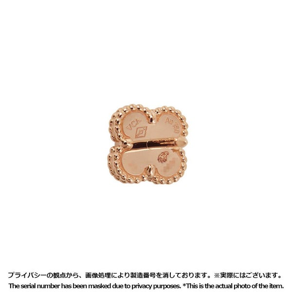ヴァンクリーフ&アーペル ピアス スウィート アルハンブラ ピアス カーネリアン K18PGピンクゴールド VCARN6BO00