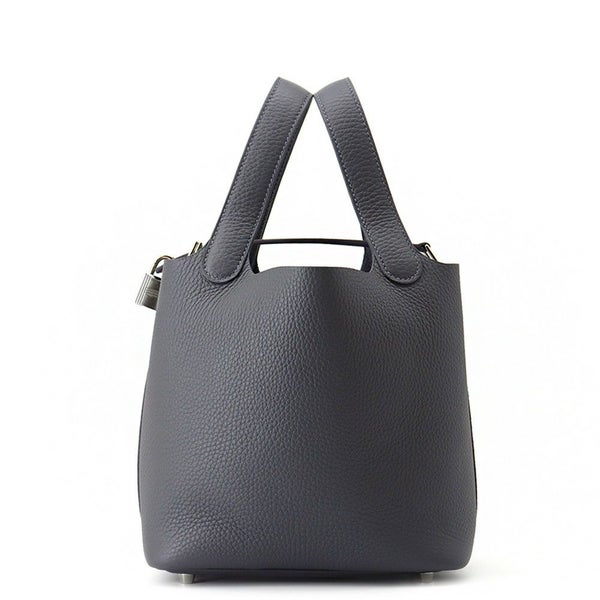 エルメス ハンドバッグ ピコタンロックPM アルドワーズ/シルバー金具 トリヨンクレマンス K刻印 HERMES トートバッグ