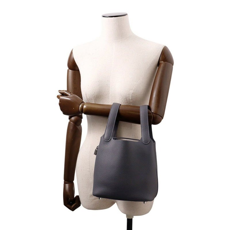 エルメス ハンドバッグ ピコタンロックPM アルドワーズ/シルバー金具 トリヨンクレマンス K刻印 HERMES トートバッグ