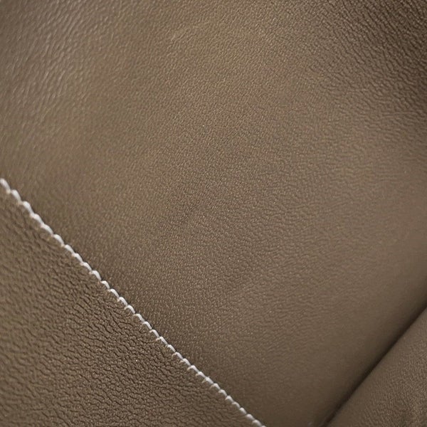 エルメス 三つ折り財布 ベアンコンビネ エトゥープ/シルバー金具 エプソン W刻印 HERMES 財布