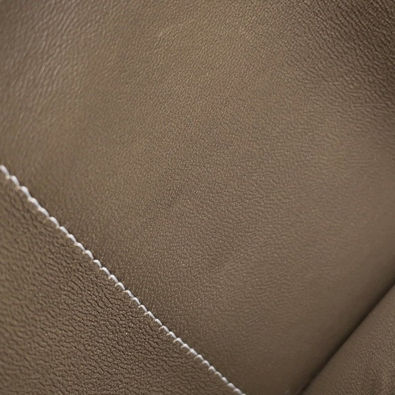 エルメス 三つ折り財布 ベアンコンビネ エトゥープ/シルバー金具 エプソン W刻印 HERMES 財布