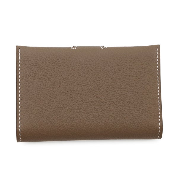 エルメス カードケース RMS RMS エトゥープ/シルバー金具 エバーカラー W刻印 HERMES 名刺入れ