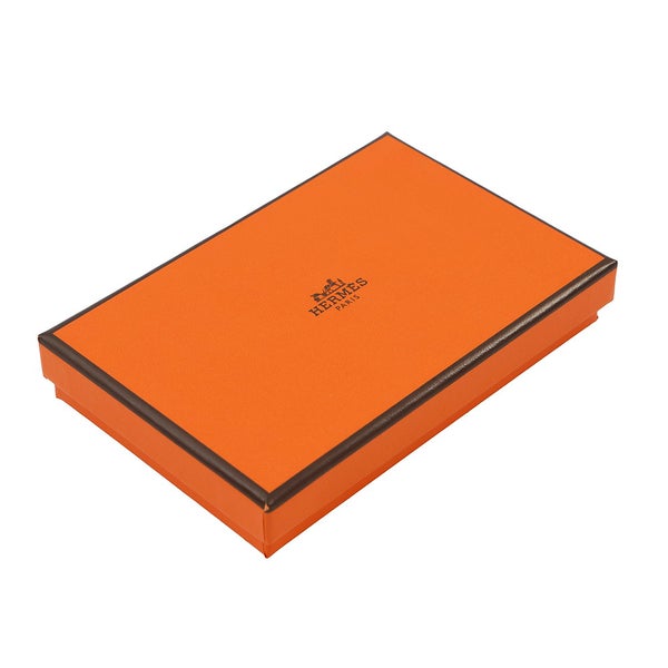 エルメス カードケース RMS RMS エトゥープ/シルバー金具 エバーカラー W刻印 HERMES 名刺入れ