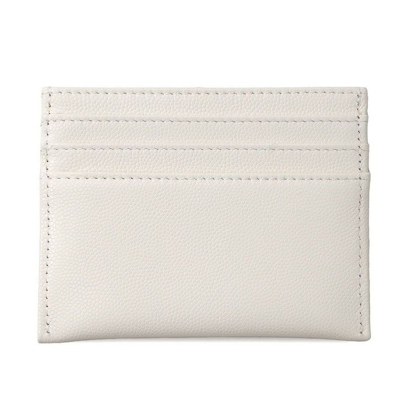 シャネル カードケース 24/25年 メティエダール コレクション ココマーク キャビアスキン AP4706 CHANEL 白