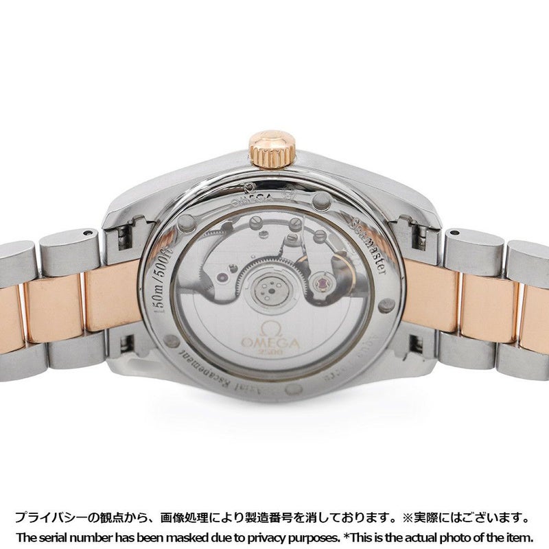 オメガ シーマスター アクアテラ コーアクシャル 2304.30.00 OMEGA 腕時計 白文字盤