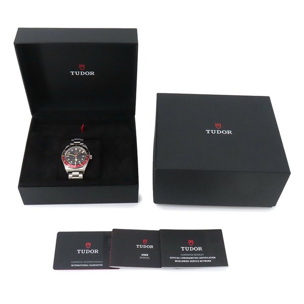 チュードル ブラックベイ 58 GMT M7939G1A0NRU-0001 TUDOR 腕時計 チューダー 黒文字盤