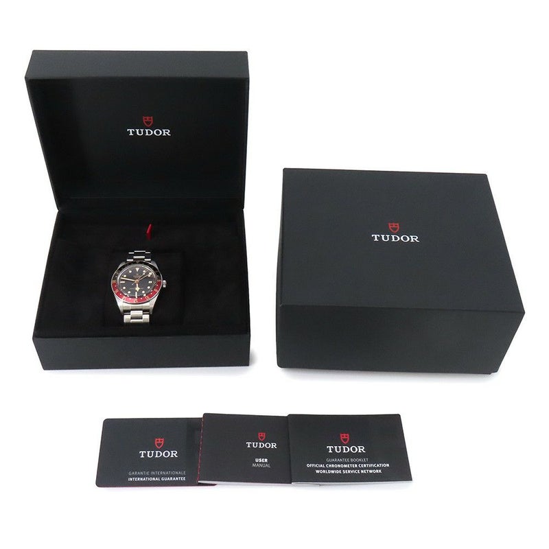 チュードル ブラックベイ 58 GMT M7939G1A0NRU-0001 TUDOR 腕時計 チューダー 黒文字盤