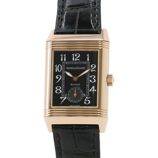 ジャガールクルト ビッグレベルソ デコ 270.2.62 JAEGER-LECOULTRE 腕時計 黒文字盤