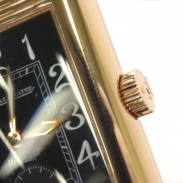 ジャガールクルト ビッグレベルソ デコ 270.2.62 JAEGER-LECOULTRE 腕時計 黒文字盤