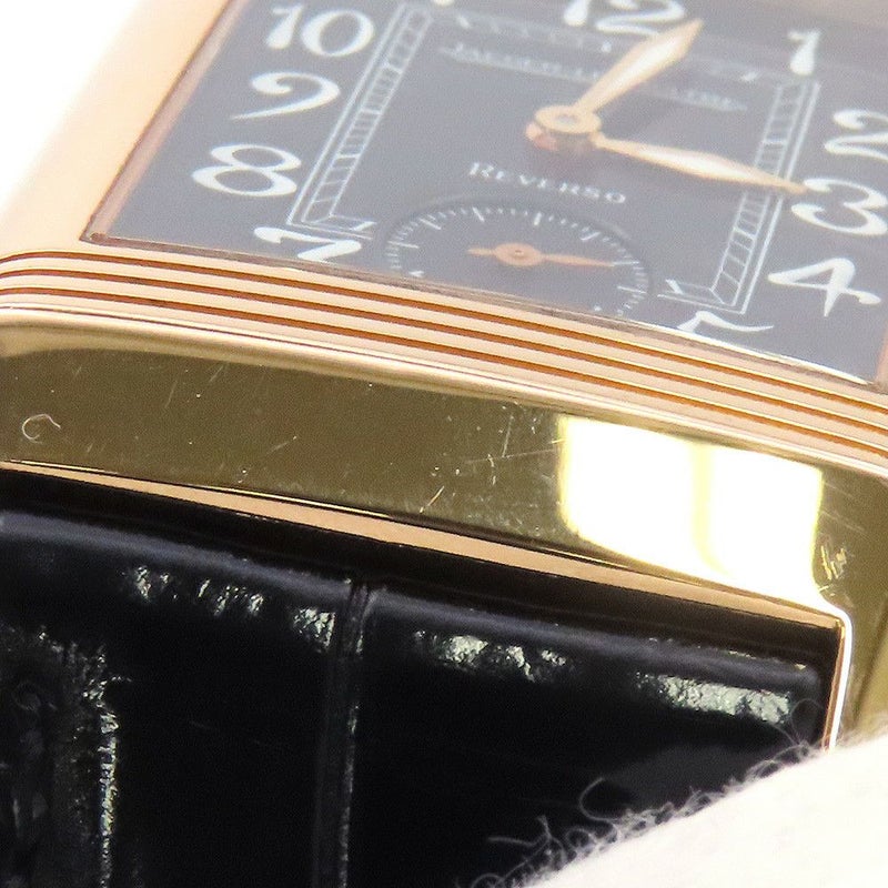 ジャガールクルト ビッグレベルソ デコ 270.2.62 JAEGER-LECOULTRE 腕時計 黒文字盤