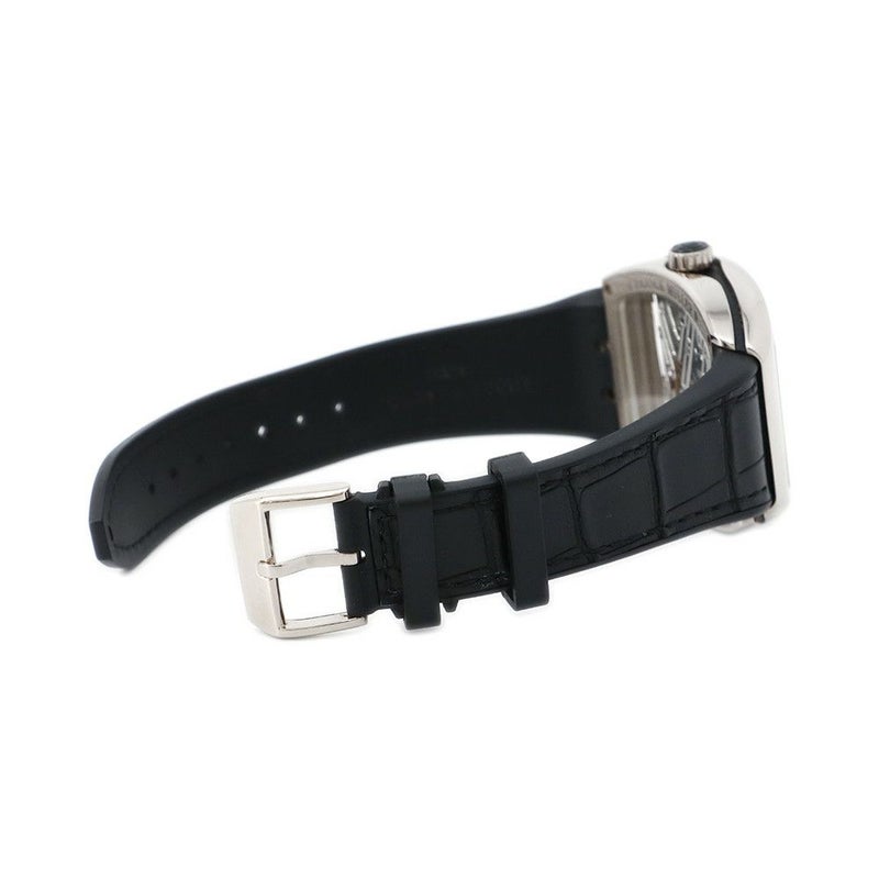 フランクミュラー ヴァンガード セブンデイズパワーリザーブ スケルトン V41S6SQT OGNR スケルトン文字盤