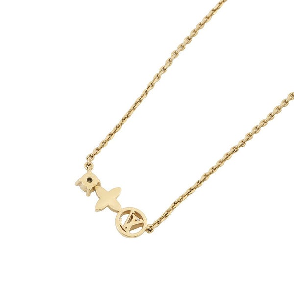 ルイヴィトン ネックレス プティ ルイ ラインストーン M00368 LOUIS VUITTON アクセサリー