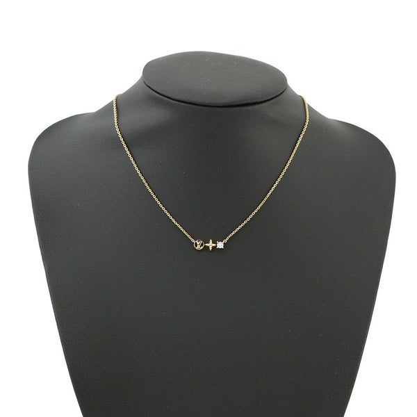 ルイヴィトン ネックレス プティ ルイ ラインストーン M00368 LOUIS VUITTON アクセサリー