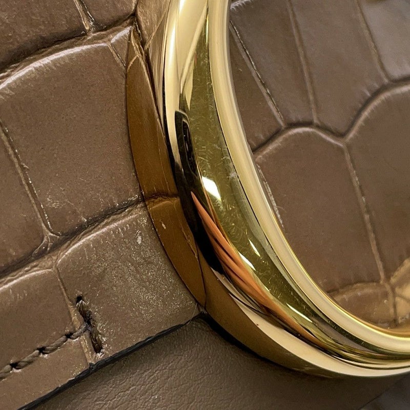 クロエ ショルダーバッグ クロエC 型押しレザー Chloe 2wayショルダーバッグ