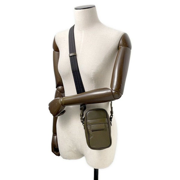 ボッテガヴェネタ ショルダーバッグ レッジェーロ パンチング レザー 566214 BOTTEGA VENETA べルトバッグ