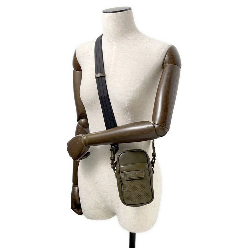 ボッテガヴェネタ ショルダーバッグ レッジェーロ パンチング レザー 566214 BOTTEGA VENETA べルトバッグ