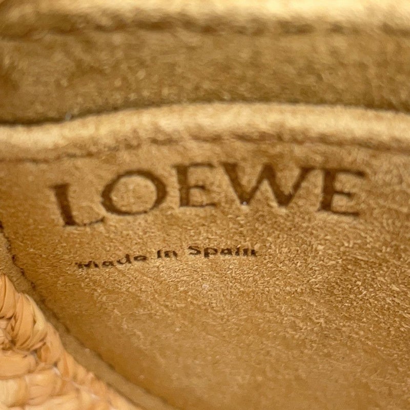 ロエベ ショルダーバッグ ゲート ミニ ラフィア 329.13.U62 LOEWE カゴバッグ