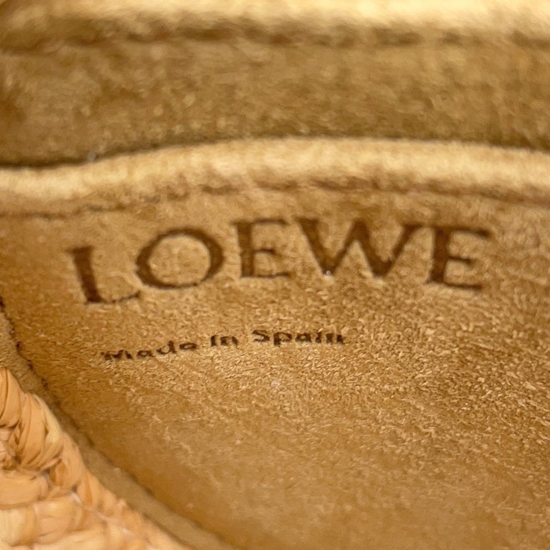 ロエベ ショルダーバッグ ゲート ミニ ラフィア 329.13.U62 LOEWE カゴバッグ