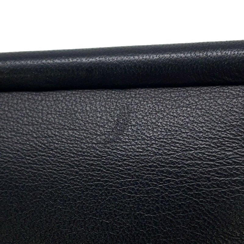 ジミーチュウ チェーンショルダーバッグ ロゴ レザー JIMMY CHOO バッグ 黒