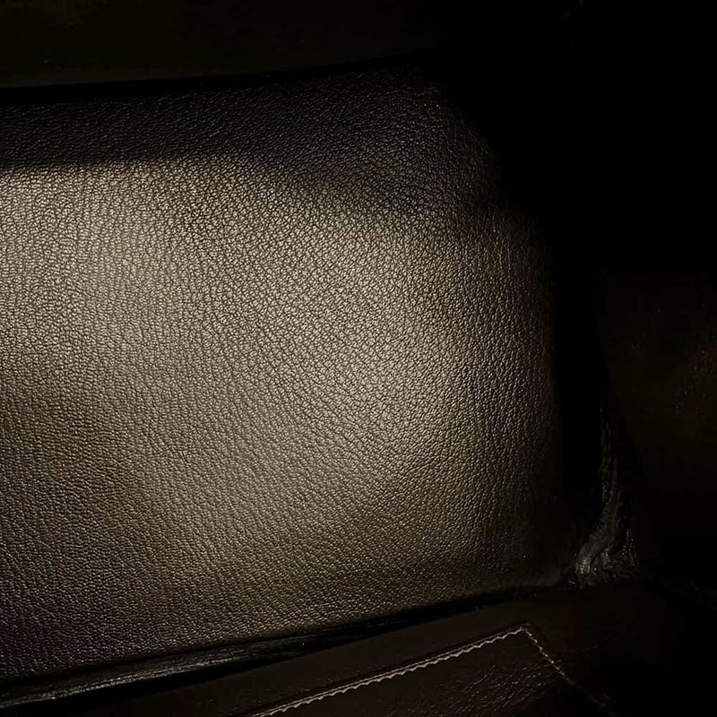 エルメス バーキン35 ショコラ/シルバー金具 アルデンヌ □J刻印 HERMES Birkin ハンドバッグ