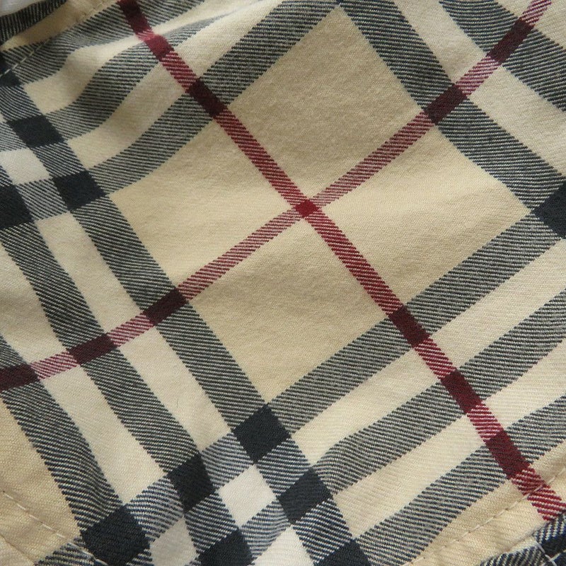 バーバリー バケットハット チェック コットン サイズL 8075650 1001BURBERRY 帽子