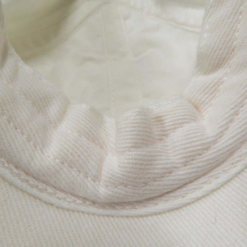 バレンシアガ キャップ コットン サイズL 680748 BALENCIAGA 帽子 白