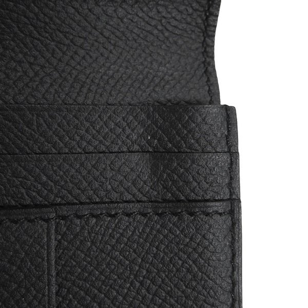エルメス 長財布 ベアンスフレ マチ有り ブラック/ブラック金具 エプソン U刻印 HERMES 財布 モノクローム 黒