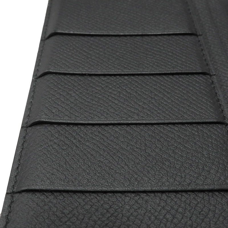 エルメス 長財布 ベアンスフレ マチ有り ブラック/ブラック金具 エプソン U刻印 HERMES 財布 モノクローム 黒