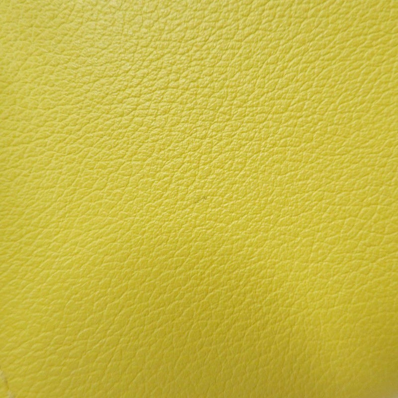 エルメス 長財布 アザップロング シルクイン ライム/シルバー金具 エバーカラー B刻印 財布