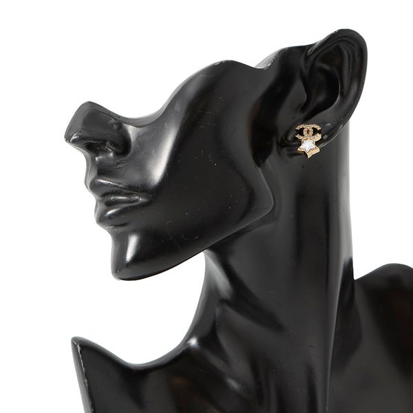 シャネル ピアス ココマーク スターモチーフ ラインストーン メタル B24C ABC823 CHANEL アクセサリー