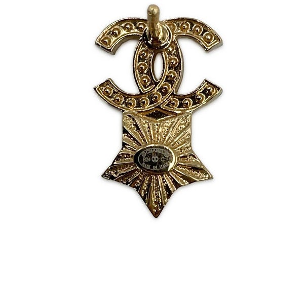 シャネル ピアス ココマーク スターモチーフ ラインストーン メタル B24C ABC823 CHANEL アクセサリー