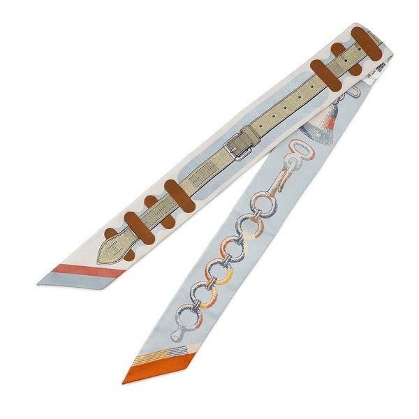 エルメス スカーフ ツイリー ブリッド・ア・ブロック/詩的な目録 HERMES シルクツイル 2025AW