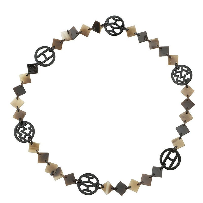 エルメス ネックレス アヴァ バッファローホーン 水牛 HERMES Hava アクセサリー ロングネックレス