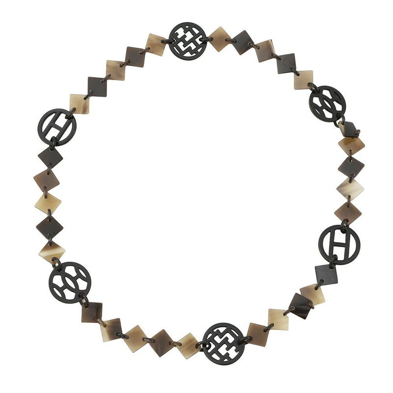 エルメス ネックレス アヴァ バッファローホーン 水牛 HERMES Hava アクセサリー ロングネックレス