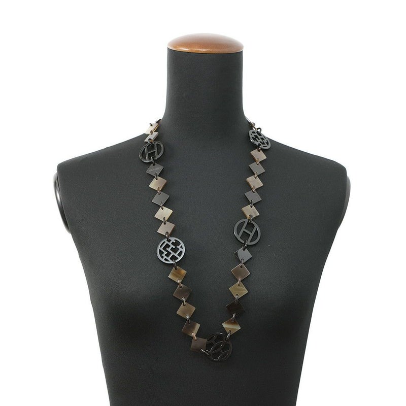 エルメス ネックレス アヴァ バッファローホーン 水牛 HERMES Hava アクセサリー ロングネックレス