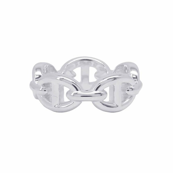 エルメス リング シェーヌダンクル アンシェネPM SV925シルバー リングサイズ51 HERMES ジュエリー