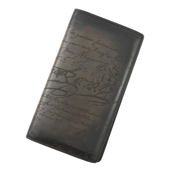 ベルルッティ 長財布 カリグラフィ レザー Berluti 財布 メンズ