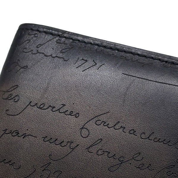 ベルルッティ 長財布 カリグラフィ レザー Berluti 財布 メンズ