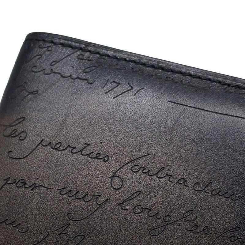 ベルルッティ 長財布 カリグラフィ レザー Berluti 財布 メンズ