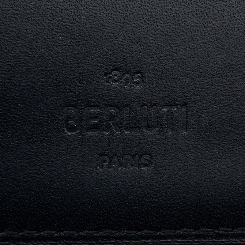 ベルルッティ 長財布 カリグラフィ レザー Berluti 財布 メンズ