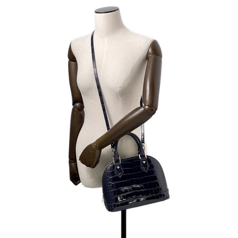 ルイヴィトン ハンドバッグ クロコダイル アルマBB LOUIS VUITTON 2wayショルダー