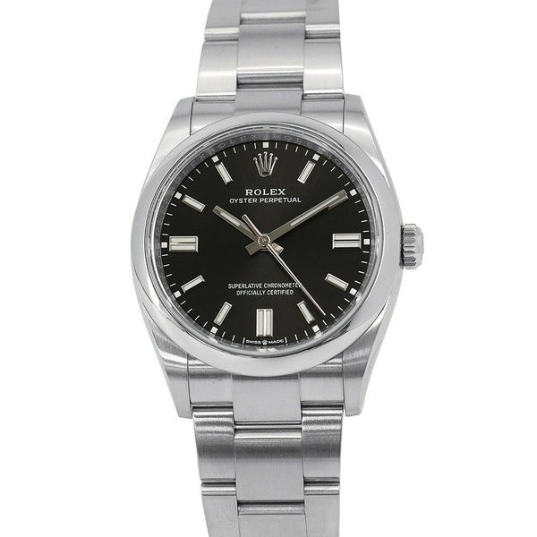 ロレックス オイスターパーペチュアル36 126000 ROLEX 腕時計 ブライトブラック文字盤