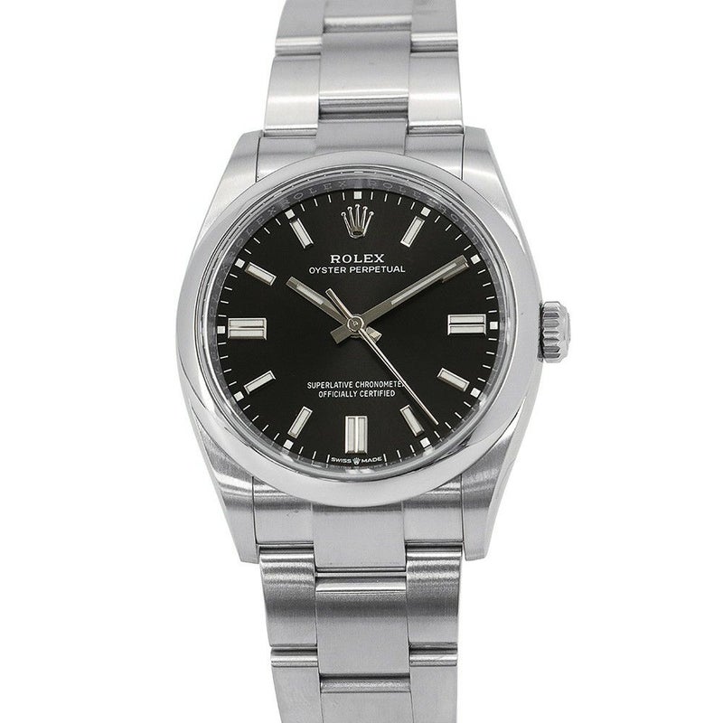 ロレックス オイスターパーペチュアル36 126000 ROLEX 腕時計 ブライトブラック文字盤