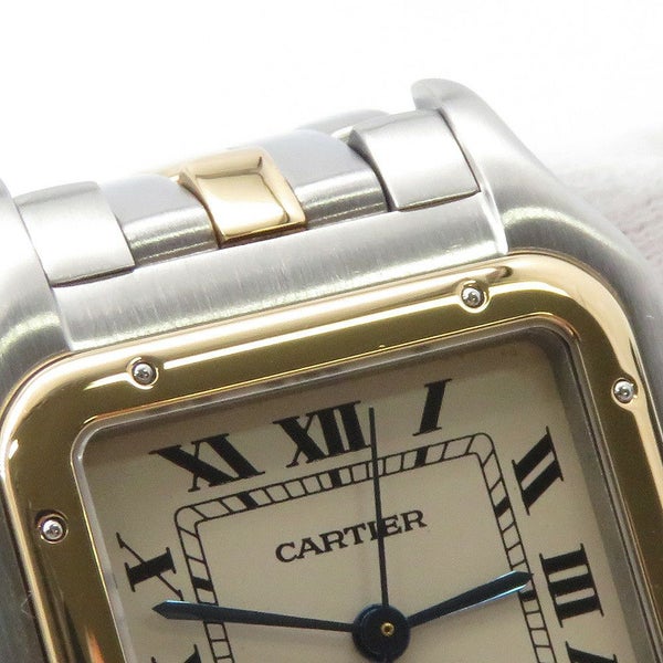 カルティエ パンテール MM 1ロウ 83083241 Cartier 腕時計 アイボリー文字盤 クォーツ