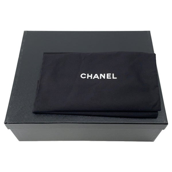 シャネル ショートブーツ ココマーク レザー レディースサイズ37C CHANEL 靴 黒