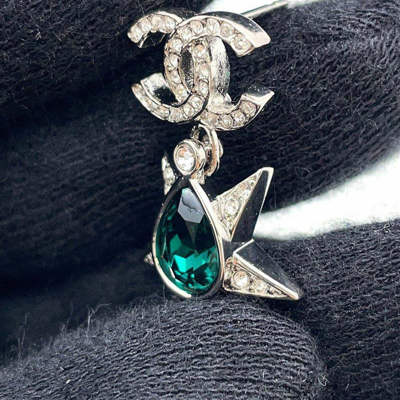 シャネル ピアス ココマーク スター ラインストーン I23 P ABA382 CHANEL アクセサリー