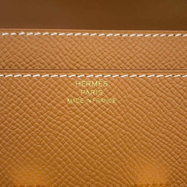 エルメス 長財布 コンスタンス トゥーゴー ロング ゴールド/ゴールド金具 ヴォーエプソン B刻印 財布