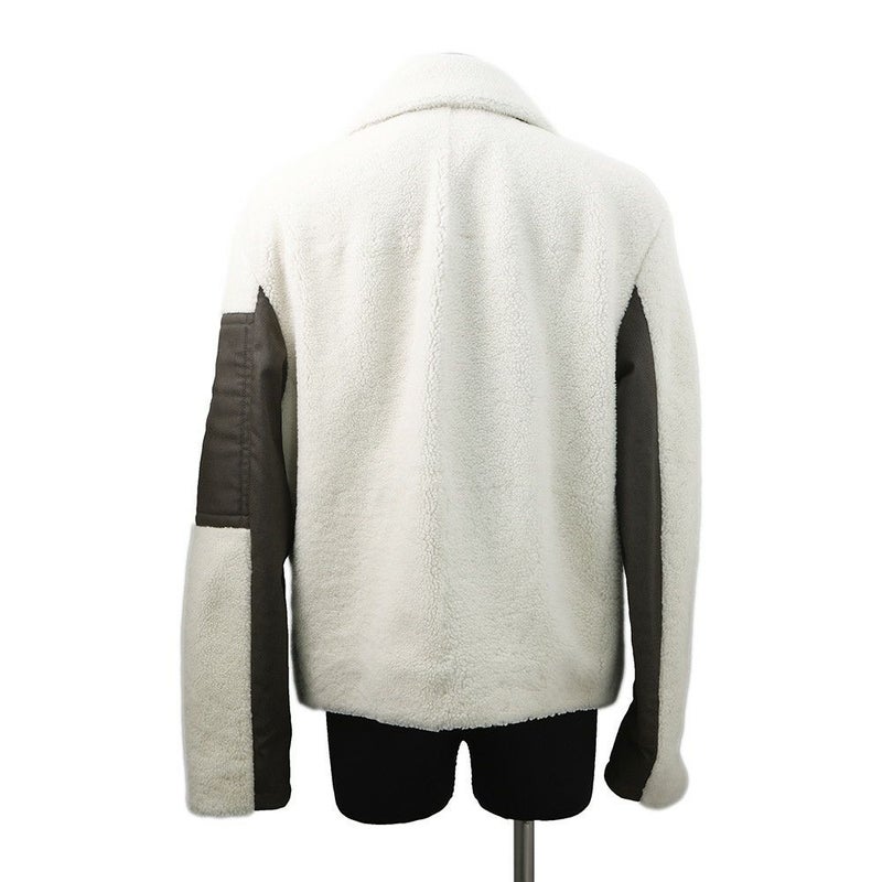 エルメス ジャケット ムートン ボア ジップアップ  メンズサイズ46 HERMES アウター