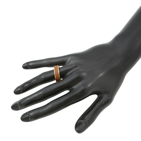 エルメス リング アテナ ドゥブル クルー ゴールド/ゴールド金具 ヴォーマダム サイズ57 HERMES 指輪